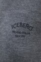 Шерстяной свитер Iceberg A008.9000 серый