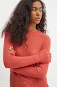 BOSS Orange sweter wełniany pomarańczowy 50519155