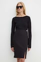 BOSS pulover negru 50521371