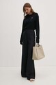 Μάλλινο πουλόβερ Dkny D2E4A116 μαύρο AW24