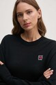 Μάλλινο πουλόβερ Dkny μαύρο D2E4A116