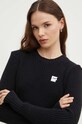 Îmbrăcăminte Dkny pulover de bumbac D2B4A136 negru