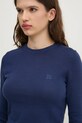 HUGO pulover de bumbac 50514296 bleumarin AW24