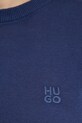 HUGO pulover de bumbac bleumarin 50514296