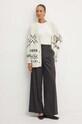Weekend Max Mara kardigan 2425346031600 beżowy AW24