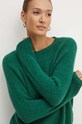 Sveter s prímesou vlny Weekend Max Mara zelená 2425366111600