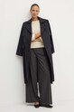 Бавовняний светр Weekend Max Mara 2425366121600 бежевий AW24
