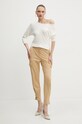 Свитер Guess MAEVE W4YR34.Z2NQ2 бежевый AW24