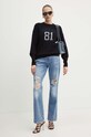 Guess pulover VIVIANA W4YR30.Z26I0 negru AW24
