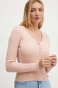 Guess sweter BLAIRE różowy W4YR16.Z2V62