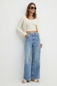 Guess kardigan z domieszką wełny ISABELLE W4YR22.Z37L1 beżowy AW24