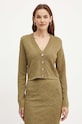 Pinko cardigan verde 103971.A21T