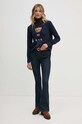 Pulover Polo Ralph Lauren 211927070 mornarsko modra AW24