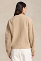 Polo Ralph Lauren kardigan wełniany 211944515 beżowy AW24