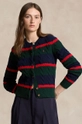 Polo Ralph Lauren kardigan wełniany okrągły multicolor 211941587