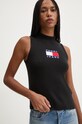 Безрукавка Tommy Jeans чёрный DW0DW18527