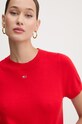Tommy Jeans sweter czerwony DW0DW18530