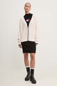 Tommy Jeans kardigan DW0DW18521 beżowy AW24