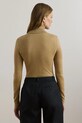 Lauren Ralph Lauren sweter z domieszką jedwabiu 200940470 beżowy SS25