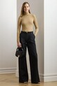 Odzież Lauren Ralph Lauren sweter z domieszką jedwabiu 200940470 beżowy