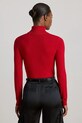 Πουλόβερ με προσθήκη μεταξιού Lauren Ralph Lauren 200940470 κόκκινο AW25