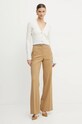 Шерстяной кардиган Pinko 104469.A277 бежевый AW24