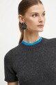 Pinko pulover de lana gri 104342.A277