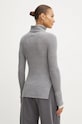 Pinko sweter wełniany 104344.A278 szary AW24