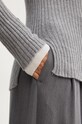 Pinko sweter wełniany 104344.A278 szary