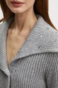 Свитер с примесью шерсти Pinko серый 104325.A27A