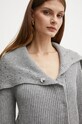 Свитер с примесью шерсти Pinko 104325.A27A серый
