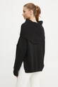 Îmbrăcăminte Pinko pulover cu un strop de mohair 104493.A282 negru