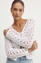 Miss Sixty kardigan 6L2RJ0320000 RJ0320 KNIT CARDIGAN pozostałe biały 6L2RJ0320000