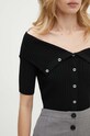 Miss Sixty cardigan 6L2RJ1570000 RJ1570 KNIT CARDIGAN 6L2RJ1570000 negru