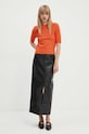 Day Birger et Mikkelsen gyapjú pulóver Maylin - Cozy Days RD DAY65243280 narancssárga AW24