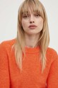 Day Birger et Mikkelsen pulover de lana Maylin - Cozy Days RD portocaliu DAY65243280