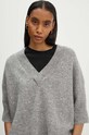 Day Birger et Mikkelsen sweter wełniany Selda - Cozy Days RD szary DAY65243298
