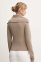 Odzież Remain sweter Zipped Collar Knit 5017693001 beżowy