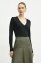 Liu Jo pulover negru WF4007.MS49I