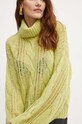 Свитер с примесью шерсти Liu Jo WF4329.MA58P зелёный
