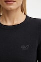 Liu Jo maglione in misto lana nero WF4365.MA49P