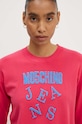 Pulover Moschino Jeans roza 0925.8205