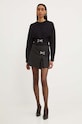 Moschino Jeans pulóver 0917.8205 fekete AW24