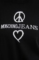 Moschino Jeans pulover de lana 0932.8203 negru