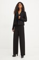 Elisabetta Franchi pulover MK62S46E2 negru AW24