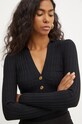 Elisabetta Franchi pulover negru MK62S46E2