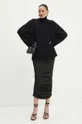 Одежда Шерстяной свитер Elisabetta Franchi MK65S46E2 чёрный