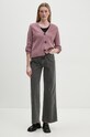 Marc O'Polo cardigan din bumbac 408605961069 violet AW24