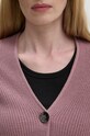 Marc O'Polo cardigan din bumbac 408605961069 violet