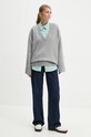 Herskind pulover de lana Dicte 5337974 gri AW24